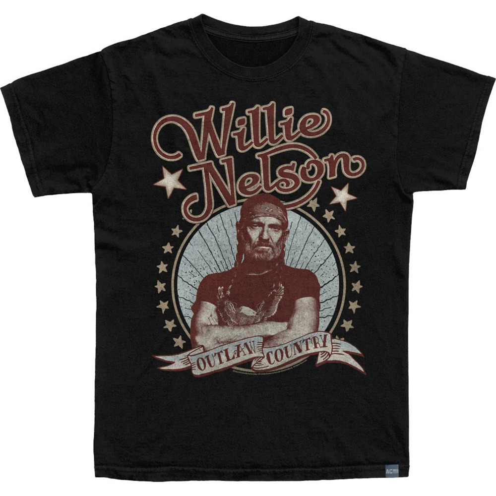 Made In Usa Outlaw Country Willie Nelson Tshirt
